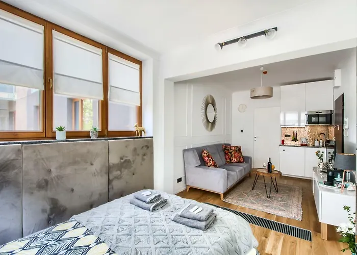 شقة فندقية Pawia Deluxe- 10 Min To Center 3*